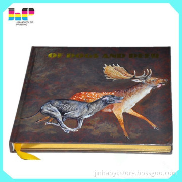 Adhesive paper book type brochure photo album printing